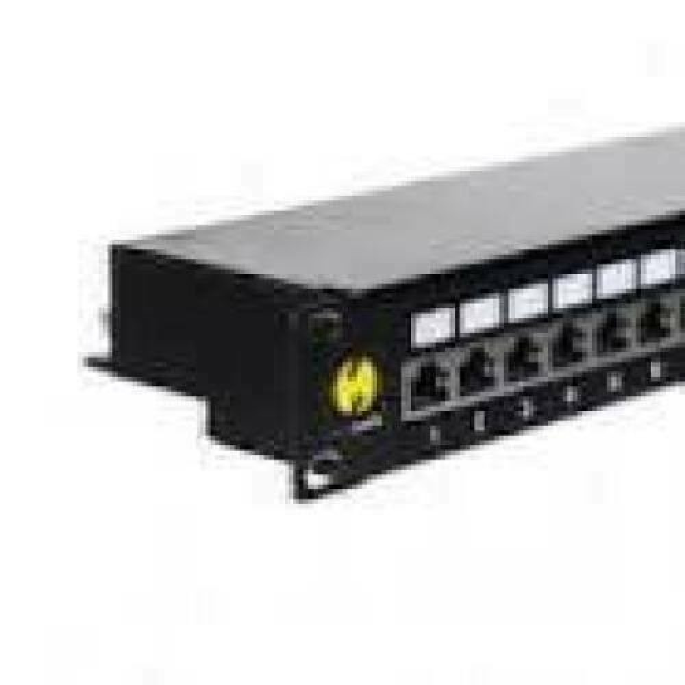 NETRACK 104-12 patch panel 19inch 24-ports cat. 5e FTP 0 5U with shelf