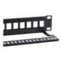 NETRACK 104-13 patch panel 19inch 24-ports cat. 6 FTP 0 5U with shelf