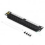 NETRACK 104-14 patch panel 10inch 12-ports cat. 5e UTP