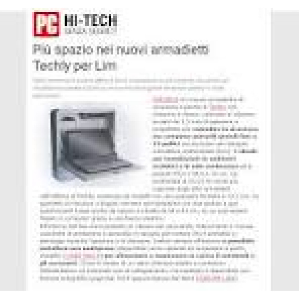 TECHLY Security Box for Notebooks and Lims accessories White RAL9016