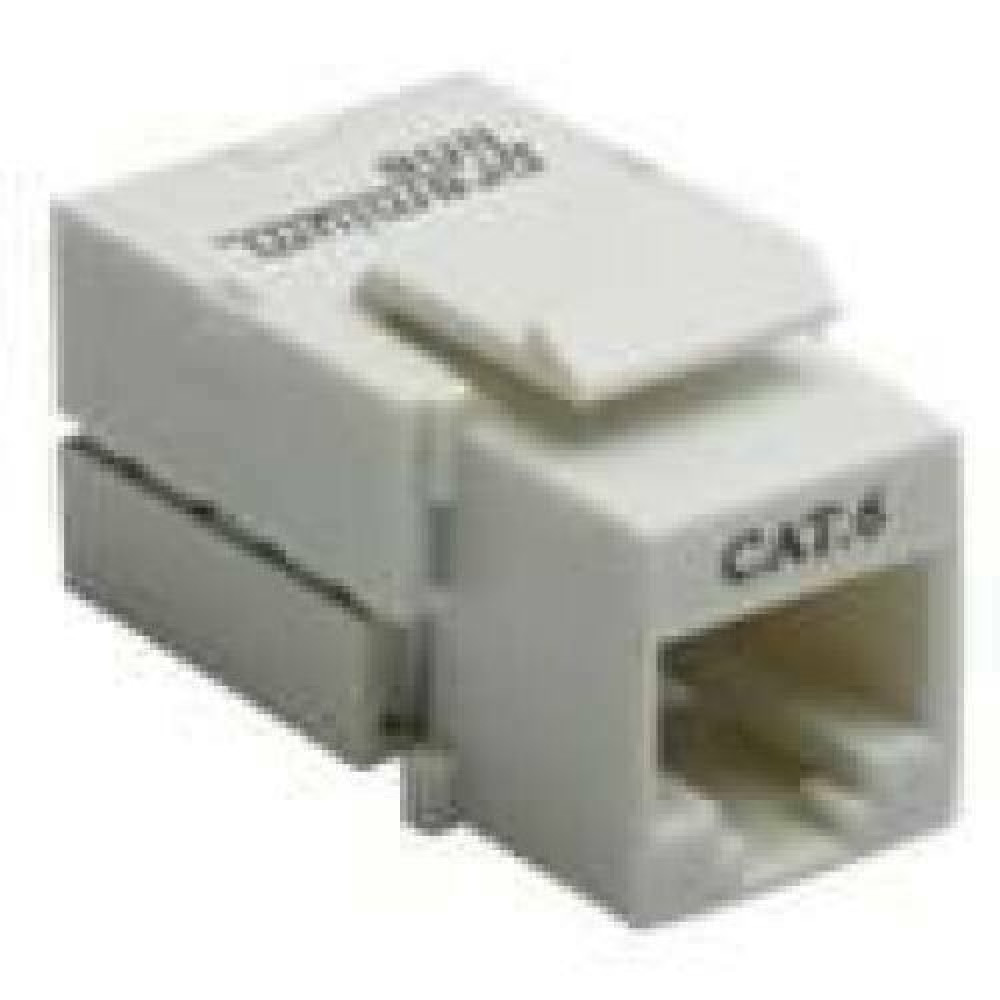 PREMIUM Line Socket RJ45 CAT6 UTP white