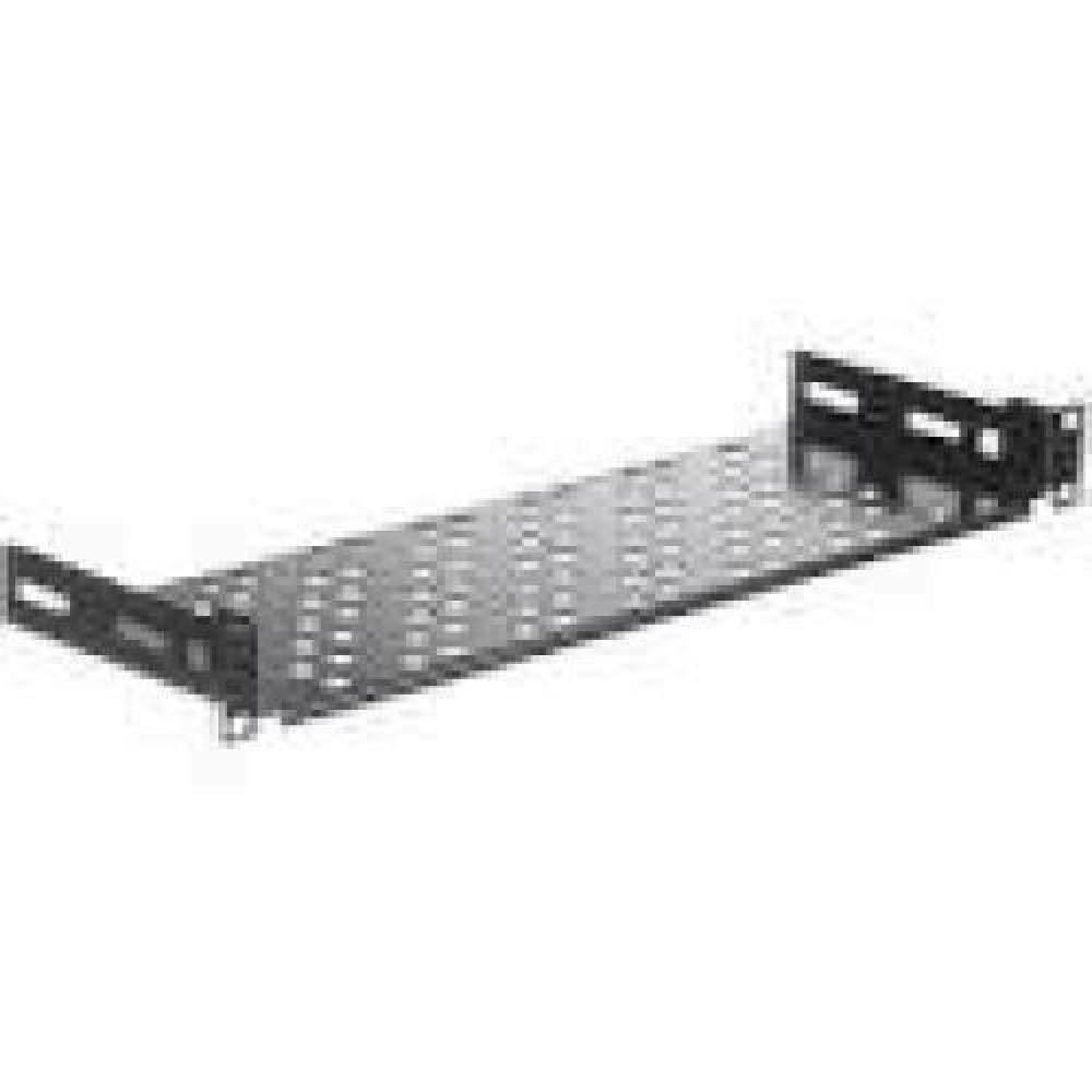 NETRACK 119-100-150-012 equipment shelf 19inch 1U/150mm charcoal
