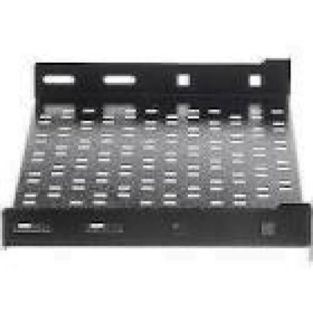 NETRACK 119-100-250-012 equipment shelf 19 1U/250mm charcoal