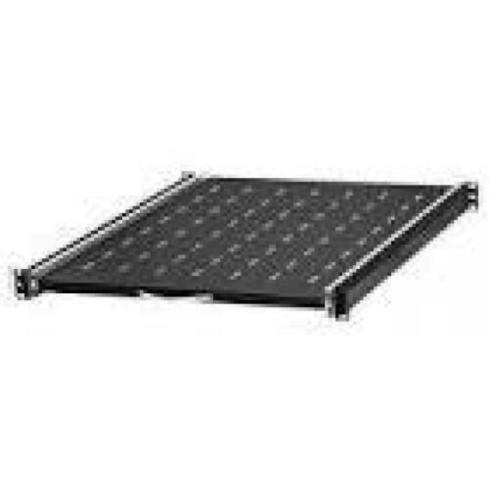 NETRACK Shelf 19inch 1U/550mm pull-out black
