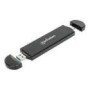 MANHATTAN M.2 NVMe and SATA SSD USB Enclosure USB-C 3.2 Gen 2 and A Male Connection For 2230/2242/2260/2280 SSDs with M Key/B+M Key