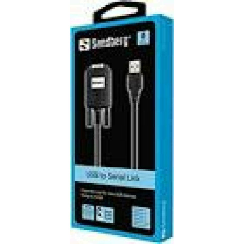 SANDBERG USB to Serial Link 9-pin USB 2.0 adapter for Serial COM 9-pin devices Mobile RS232