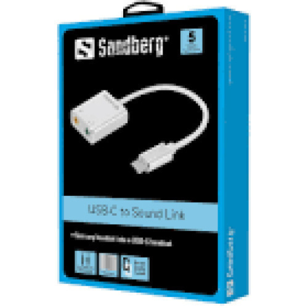 SANDBERG USB-C to Sound Link