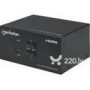 MANHATTAN KVM Switch HDMI/USB 4x1 Dual-Monitor Video 4K 30Hz