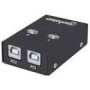 MANHATTAN Hi-Speed USB 2.0 Sharing Switch 1x2 Ports Dual Control Auto-Sensing USB 2.0 Type-A to Type-B Switch
