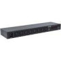 INTELLINET 19inch Intelligent PDU 8-Port 19inch Rackmountable Monitors Power Temperature and Humidity