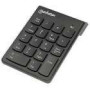 MANHATTAN Numeric Wireless Keypad USB Wireless 18 Full-Size Keys Black USB Micro Receiver