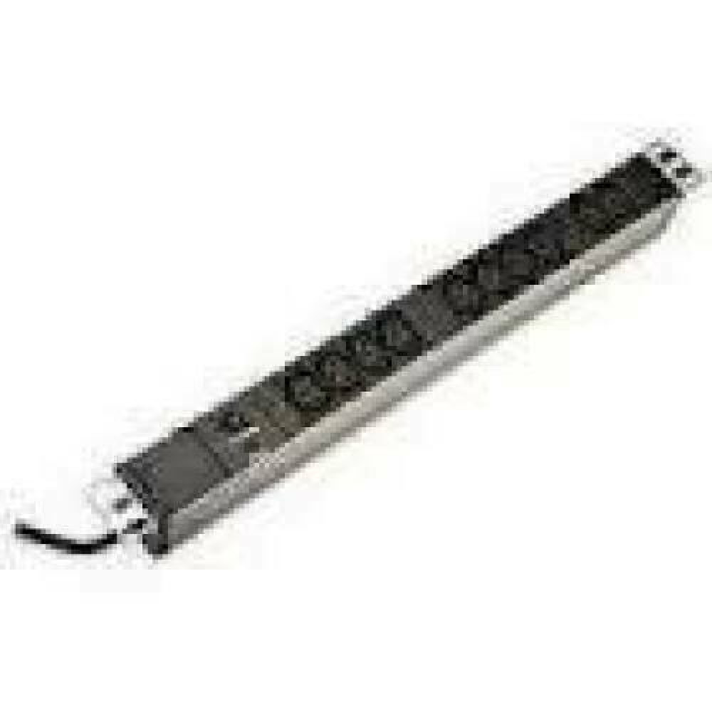 ASSMANN A-19-STRIP-4-IMP PDU outlet strip 19 RACK 9xType E 1.8m cable with C14 On/Off aluminium