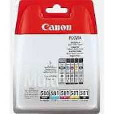 CANON PGI-580/CLI-581 Ink Cartridge BK/CMYK CANON PGI-580/CLI-581 Ink Cartridge BK/CMYK