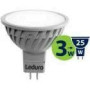 LEDURO LED spuldze MR16 GU5.3 3W 3000K 250lm matt