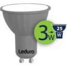 LEDURO LED spuldze PAR16 GU10 5W 3000K 350lm matt