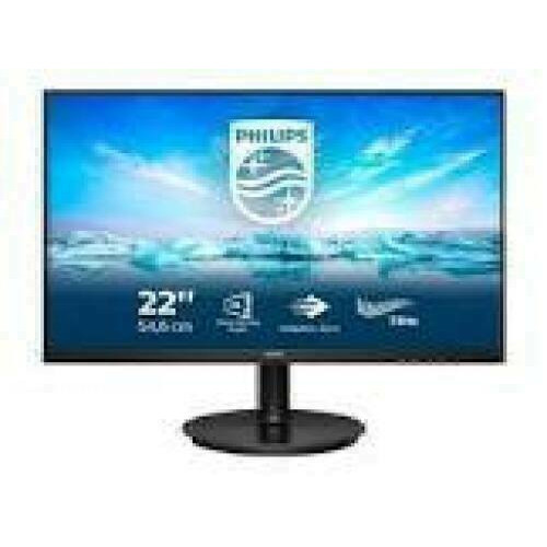 PHILIPS 222V8LA/00 21.5inch VA LCD FHD 1920x1080 16:9 3000:1 250cd/m2 75Hz 4ms GtG VGA HDMI 1.4 DP1.2 3 year warranty