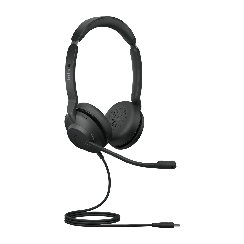 JABRA Evolve2 30 SE UC Stereo Headset on-ear wired USB-C noise isolating Optimised for UC