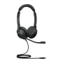 JABRA Evolve2 30 SE UC Stereo Headset on-ear wired USB-C noise isolating Optimised for UC