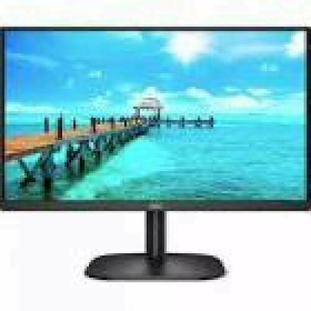 AOC 24B2XDA 23.8inch IPS WLED FHD 1920x1080 16:9 250nit 75Hz 1000:1 4ms HDMI1.4 VGA DVI Headphone out Black