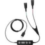 JABRA Link 265 USB with 2 QD Training cable with mute option