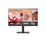LG 27BA45QB-B.AEU 27inch IPS QHD 16:9 75Hz 350cd/m2 5ms HDMI DP  2x5W Speakers Headphone out KVM Auto Pivot