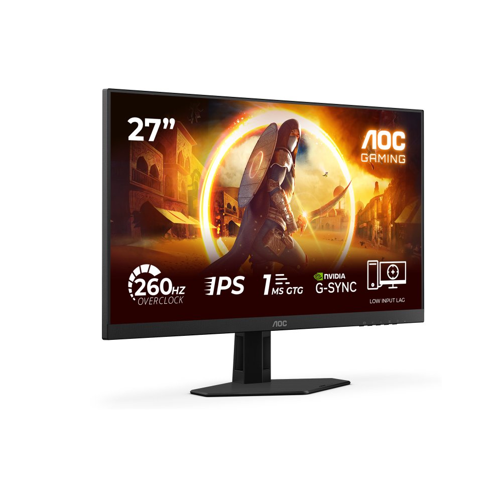 AOC 27G4ZRE Gaming 27inch 16:9 Fast IPS 260Hz 1920x1080 HDMI 2.0 DP 1.4