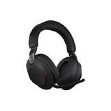 JABRA Evolve2 85 UC Stereo Headset full size Bluetooth wireless wired active noise cancelling 3.5 mm jack noise isolating black