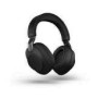 JABRA Evolve2 85 MS Stereo Headset full size Bluetooth wireless wired active noise cancelling 3.5 mm noise isolating black MS Te