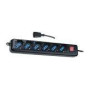 TECHLY 300415 UPS power strip with 6 sockets 1.5m black