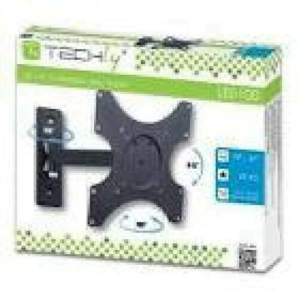TECHLY 301443 Wall mount for TV LCD/LED/PDP swivel 19-37 25 kg VESA black