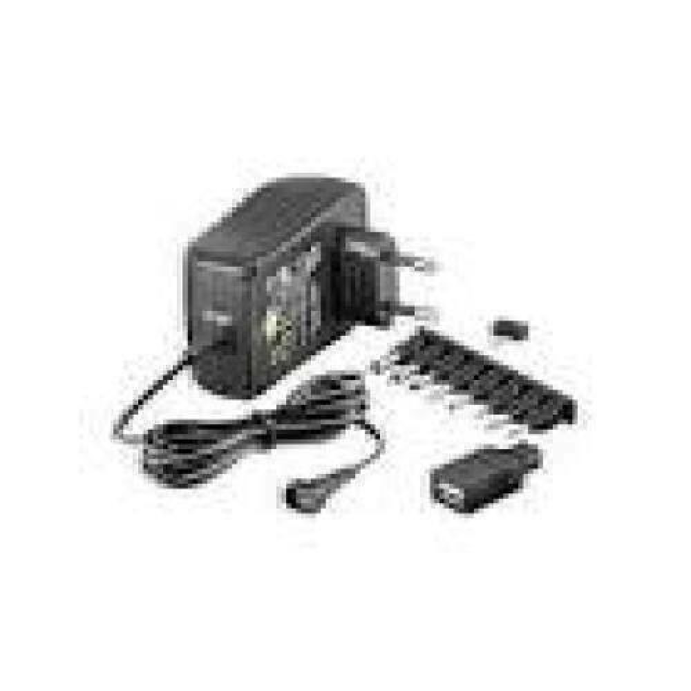 TECHLY 301948 Universal power adapter 3-12V 1.5A 18W with 9 removable plugs