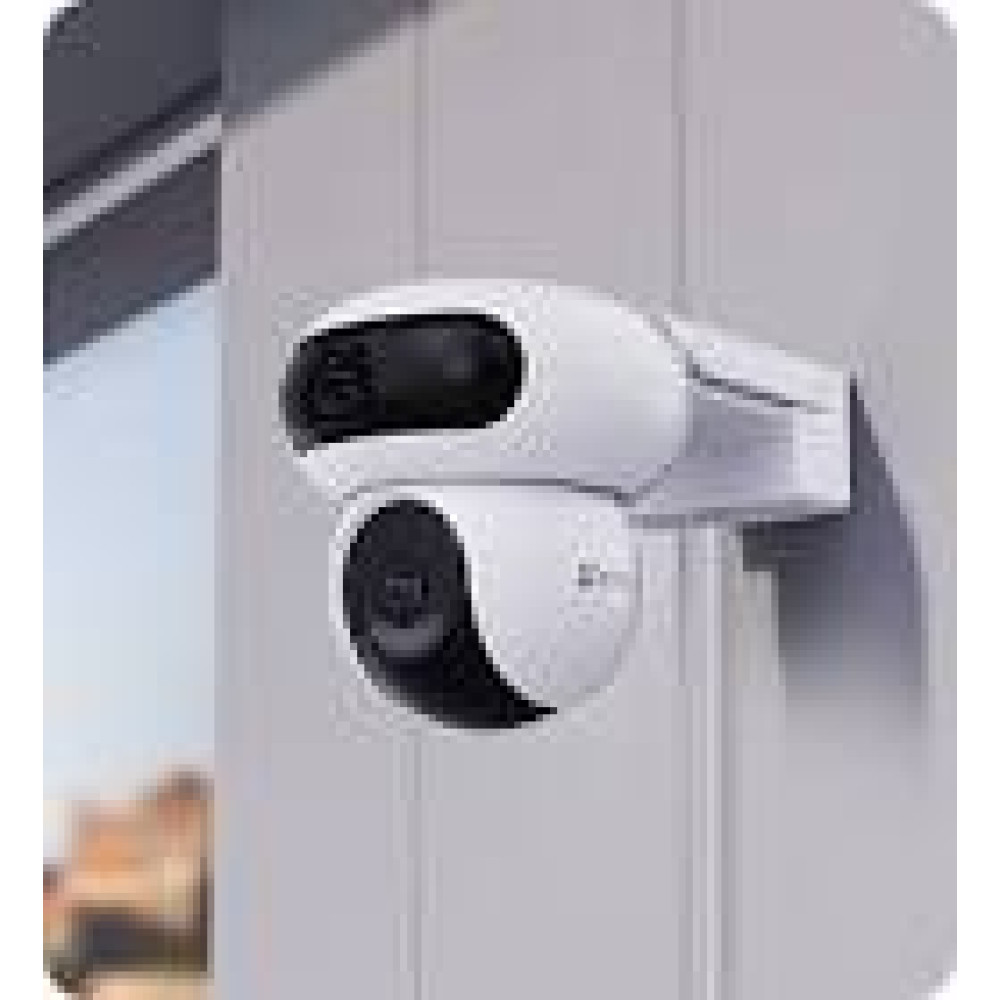 EZVIZ H90 4MP+4MP Outdoor Pan Tilt 360 Panoramic Dual Lens Wi-Fi Camera Resolution: 2560x1440 4MP
