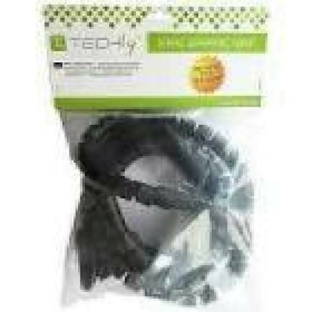 TECHLY 306417 Techly Fixible cable cover 25m 25mm diameter black