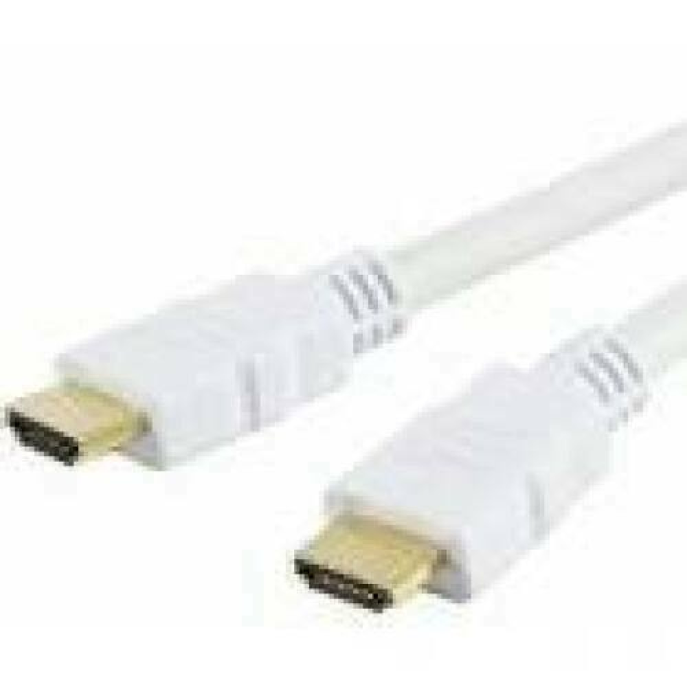 TECHLY 306943 Monitor cable HDMI-HDMI M/M 1.4 Ethernet 3D 4K 10m white