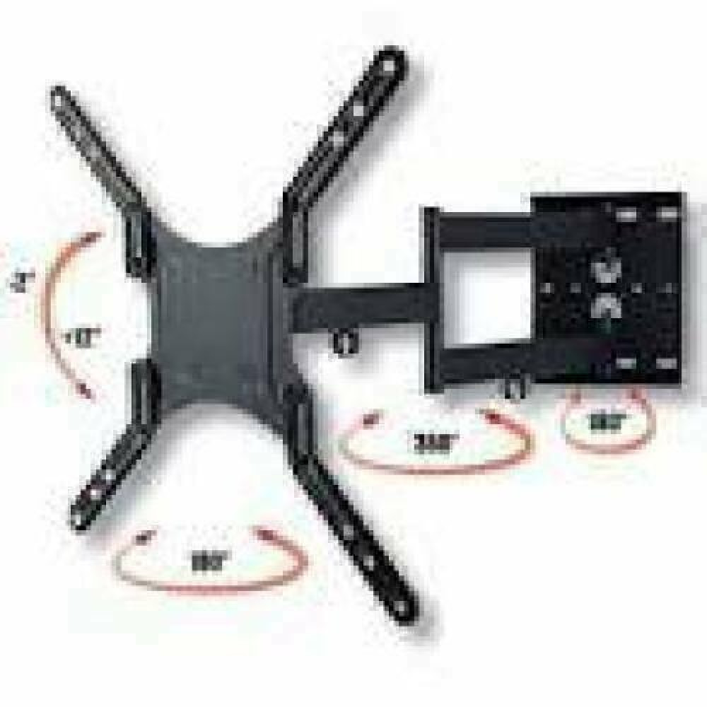 TECHLY 308893 Wall mount for TV LCD/LED/PDP double arm 23-55 45 kg VESA black
