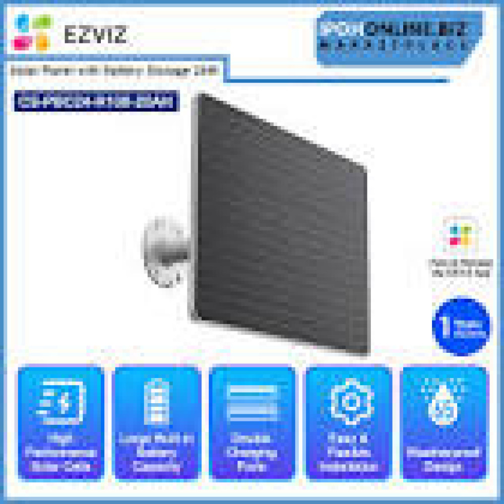 EZVIZ Solar Panel PBC24 Open Circuit Voltage 18.4V