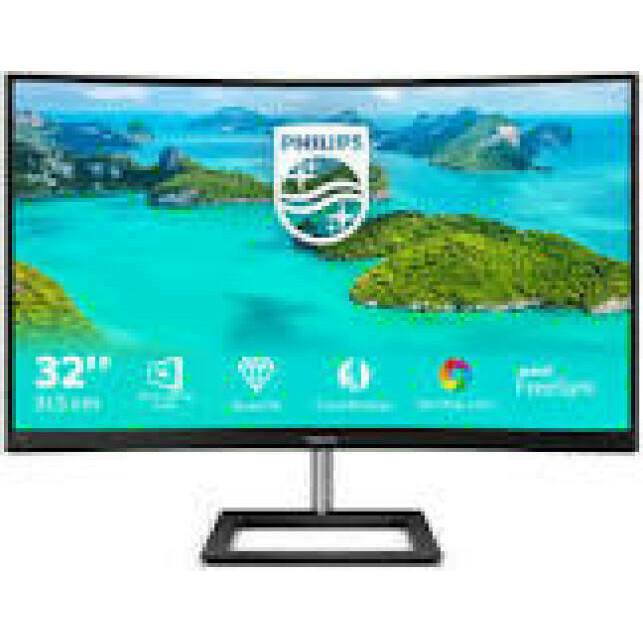 PHILIPS 325E1C/00 Monitor 31.5inch QHD MVA D-Sub/HDMI/DP