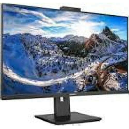 Philips 31.5inch 3840x2160 IPS Flat H/A Pivot USB-C DOCK 90W RJ45 USB HUB SPEAKERS WEBCAM2MP Light Sensor DP1 HDMI2 350 cd/m2 P-LINE