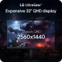 LG 32G620B-B.AEUQ 32inch 2560x1440 16:9 300cd/m2 1ms 2xHDMI DP