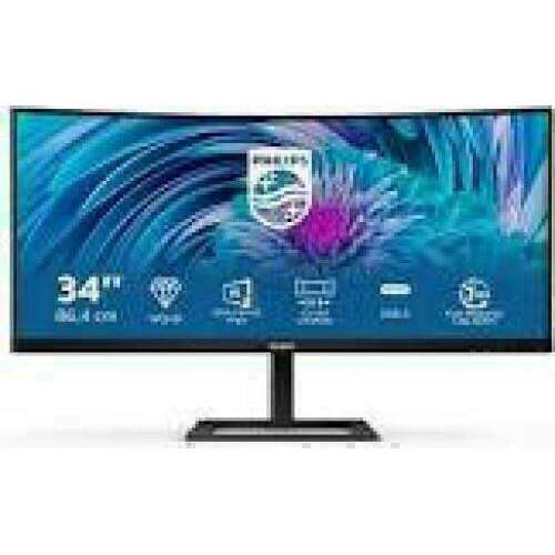 PHILIPS 346E2CUAE/00 34inch VA WLED 3440x1440 HDMI/DP/USB-C 65w Curved Speakers WQHD