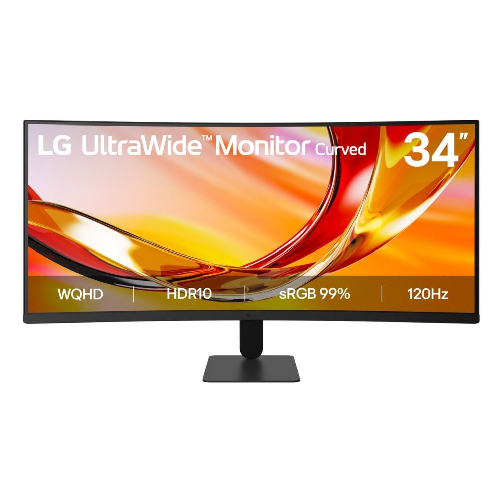 LG 34U601B-B.AEUQ 34inch WQHD VA UltraWide 21:9 120Hz Curved Display HDMI DP