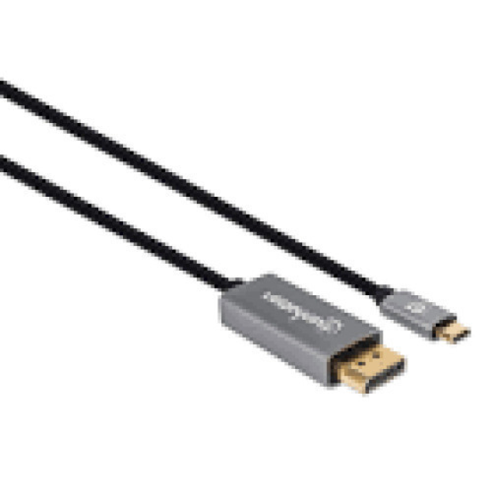 MANHATTAN 8K 60Hz USB-C to DisplayPort 1.4 Adapter Cable 2m