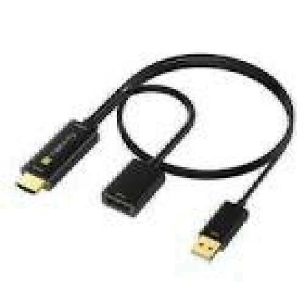 TECHLY HDMI to Displayport Converter Adapter with USB 4K 60Hz