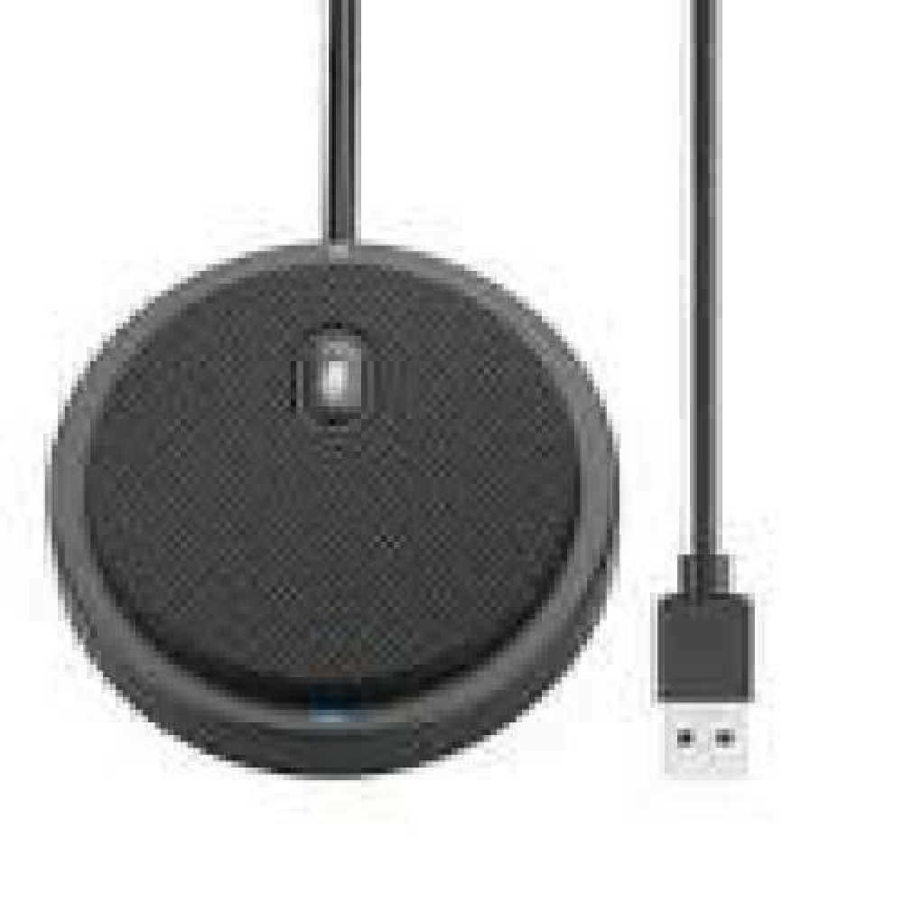 TECHLY Omnidirectional USB Conference Microphone with Mute Button
