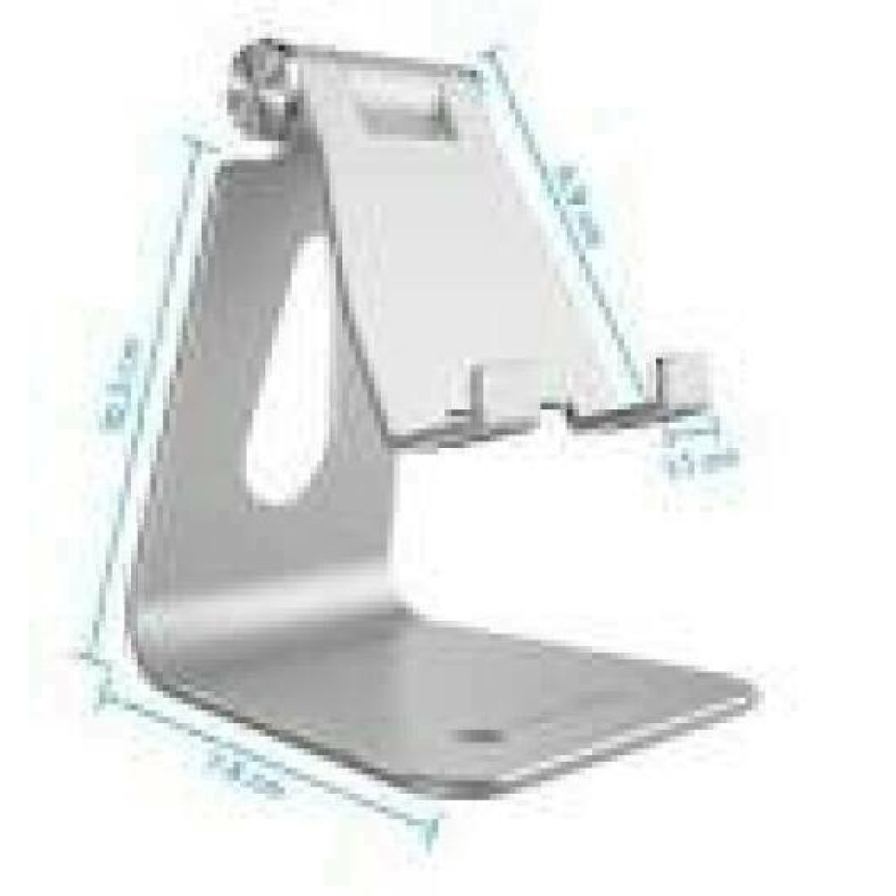 TECHLY Universal and Adjustable Desk Holder for Smartphone and Tablet