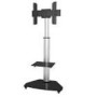 TECHLY Floor Trolley with Shelf for LCD / LED / Plasma TV 37-70inch