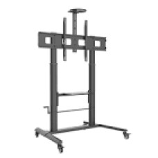 TECHLY TV Floor Stand with Adjustable Height for TVs from 52 to 110inch