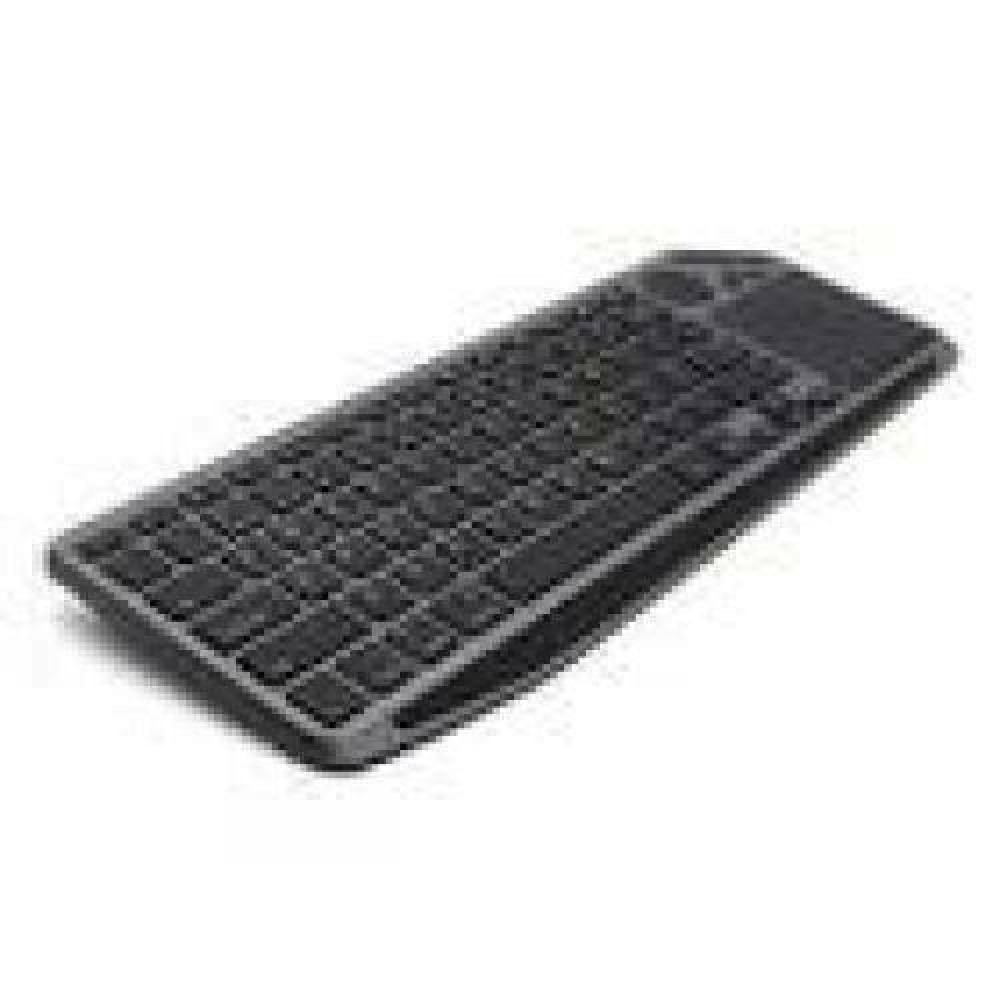 TECHLY Bluetooth Wi-Fi 2.4 GHz Dual Mode Keyboard for Smart TV Backlit with Touchpad