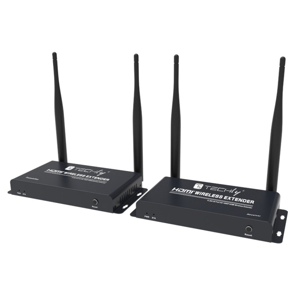 TECHLY Wireless Kit HDMI Extender up to 200m