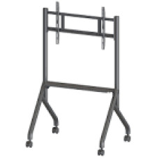 TECHLY Multifunction Mobile Floor Stand for 55inch-86inch LCD/LED/Plasma TVs Black